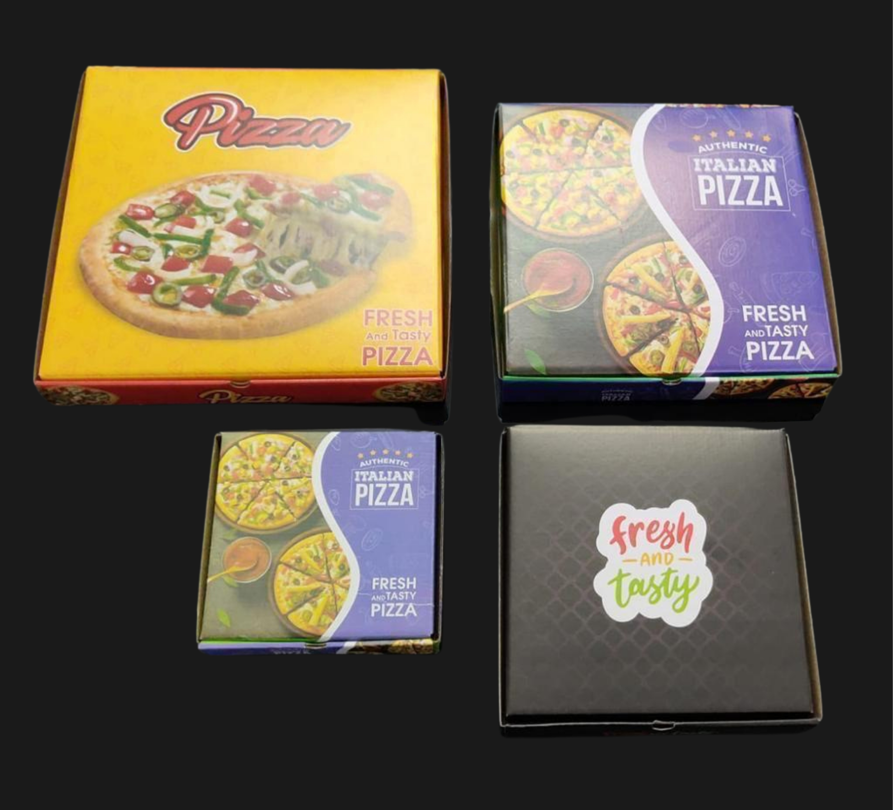 Custom Printed Corrugated Pizza Boxes