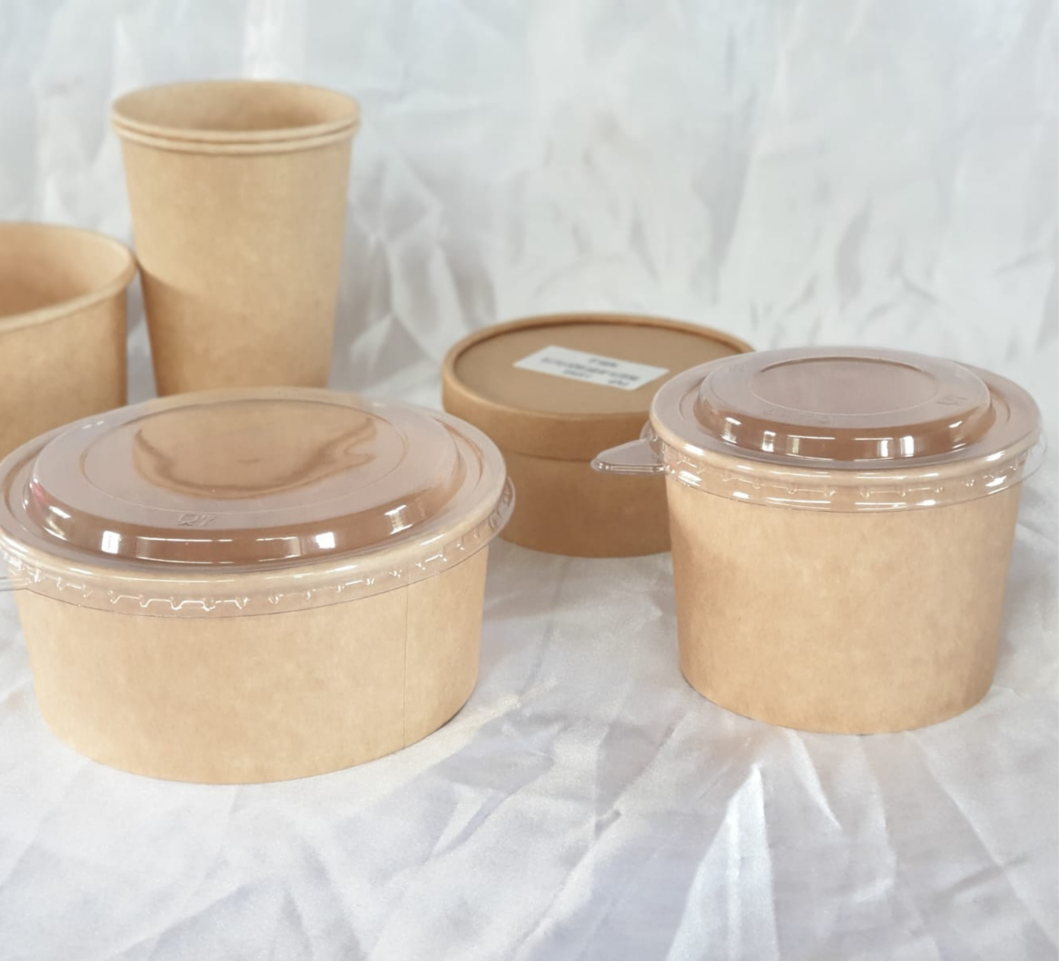 Eco-Friendly Kraft Paper Bowls & Containers